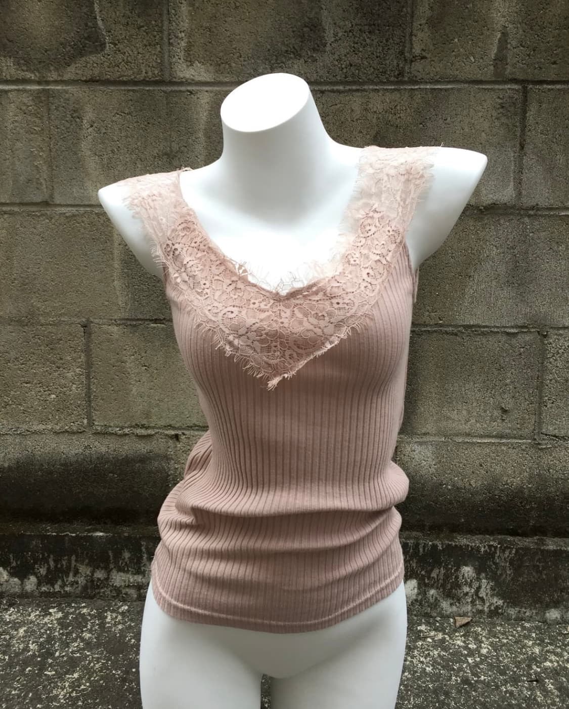 빈티지 레이스 슬리브리스 (실착1회) 상품이미지1