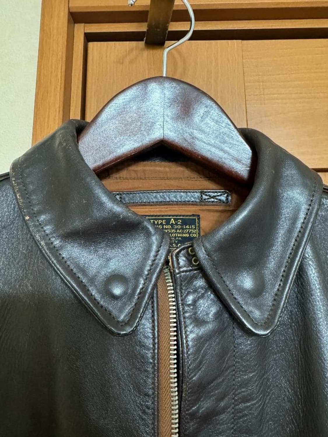 (38) 리얼맥코이 a-2 가죽자켓 상품이미지2