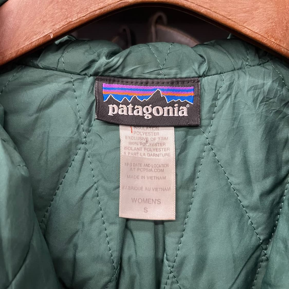 파타고니아 퀼팅 라이닝 플리스 후디 집업 자켓 상품이미지6