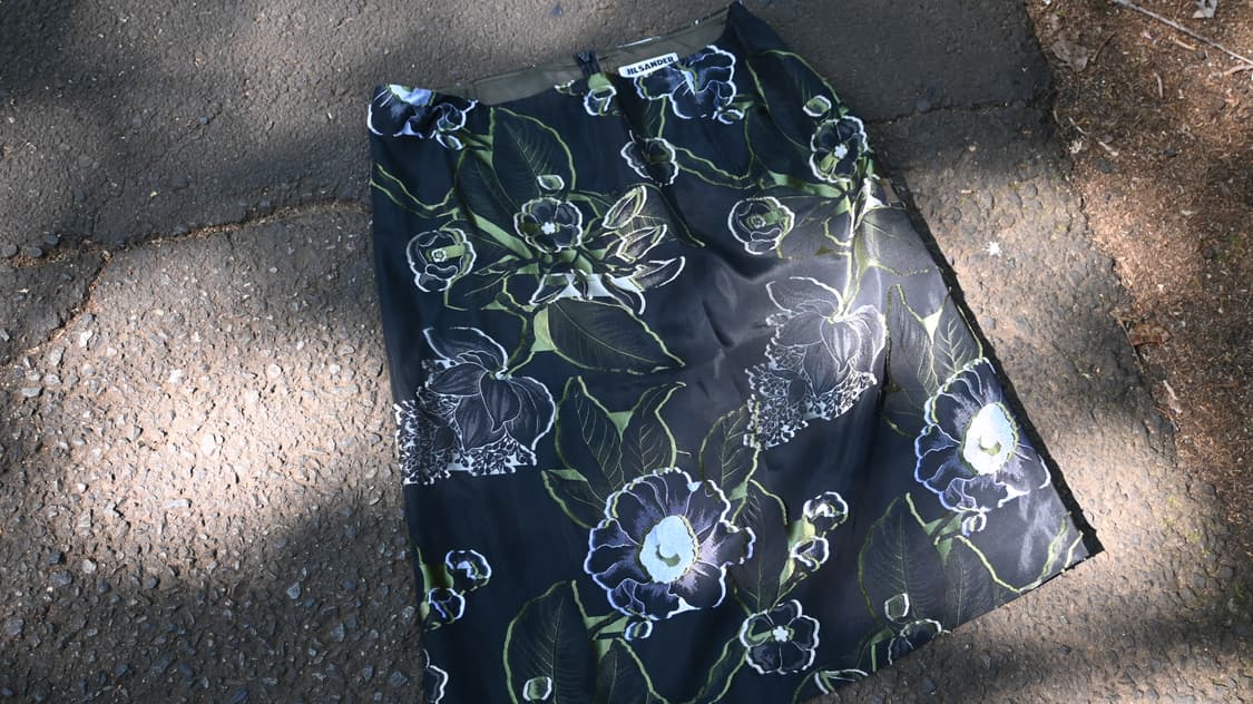 Jil Sander Silk Skirt 상품이미지2