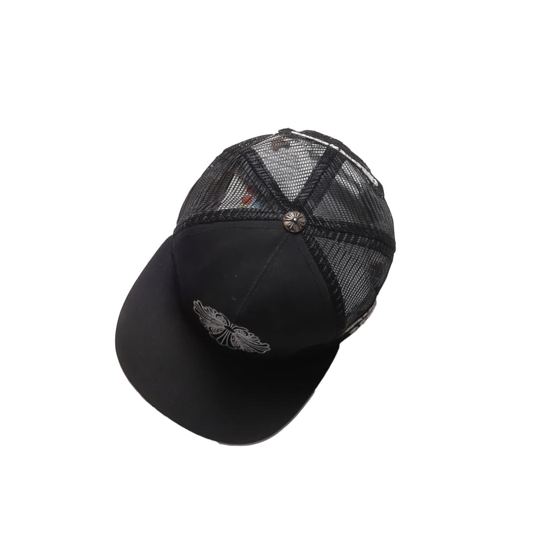 크롬하츠 Chrome Hearts Floral Cross Trucker  상품이미지2