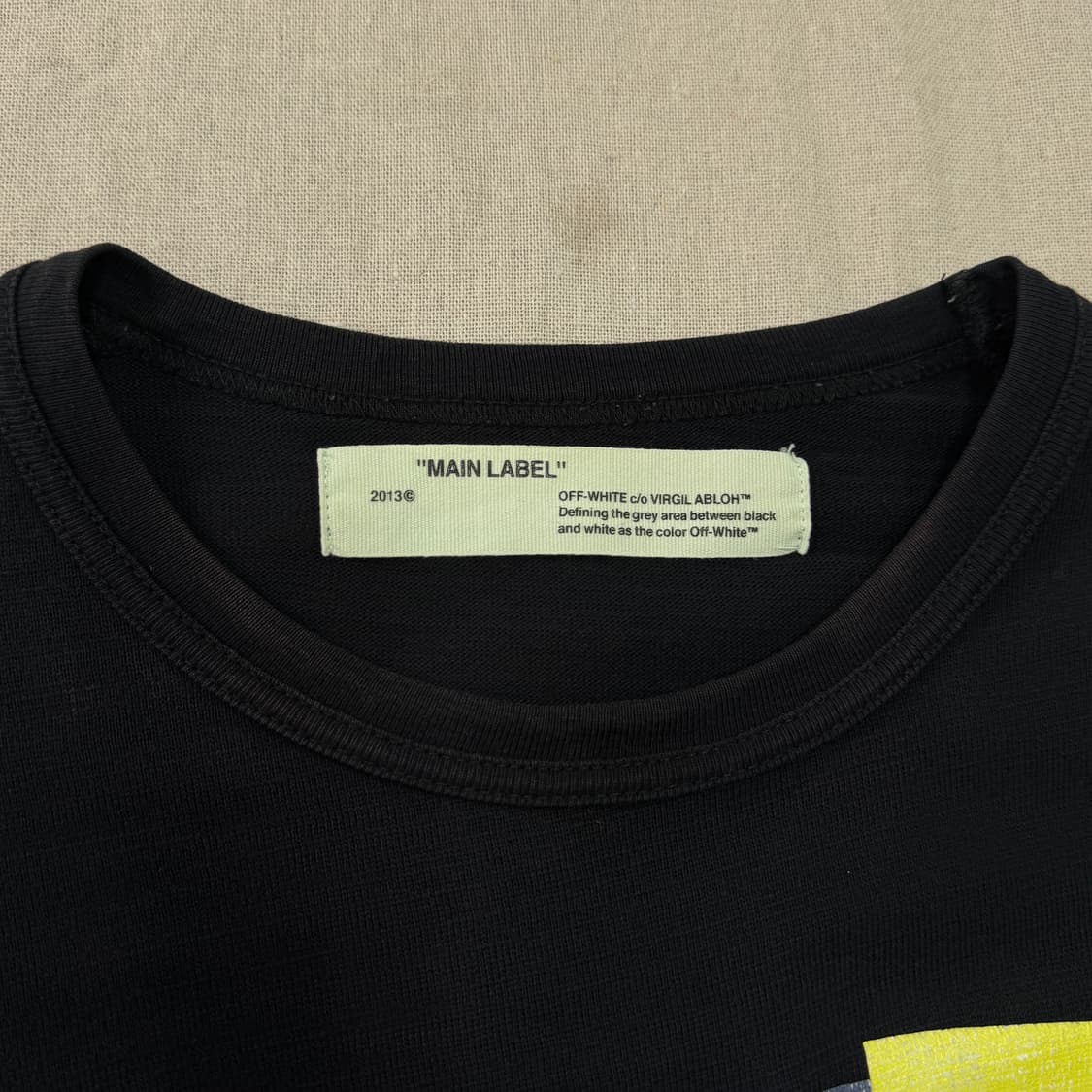 오프화이트 카라바조 롱슬리브 L 상품이미지5