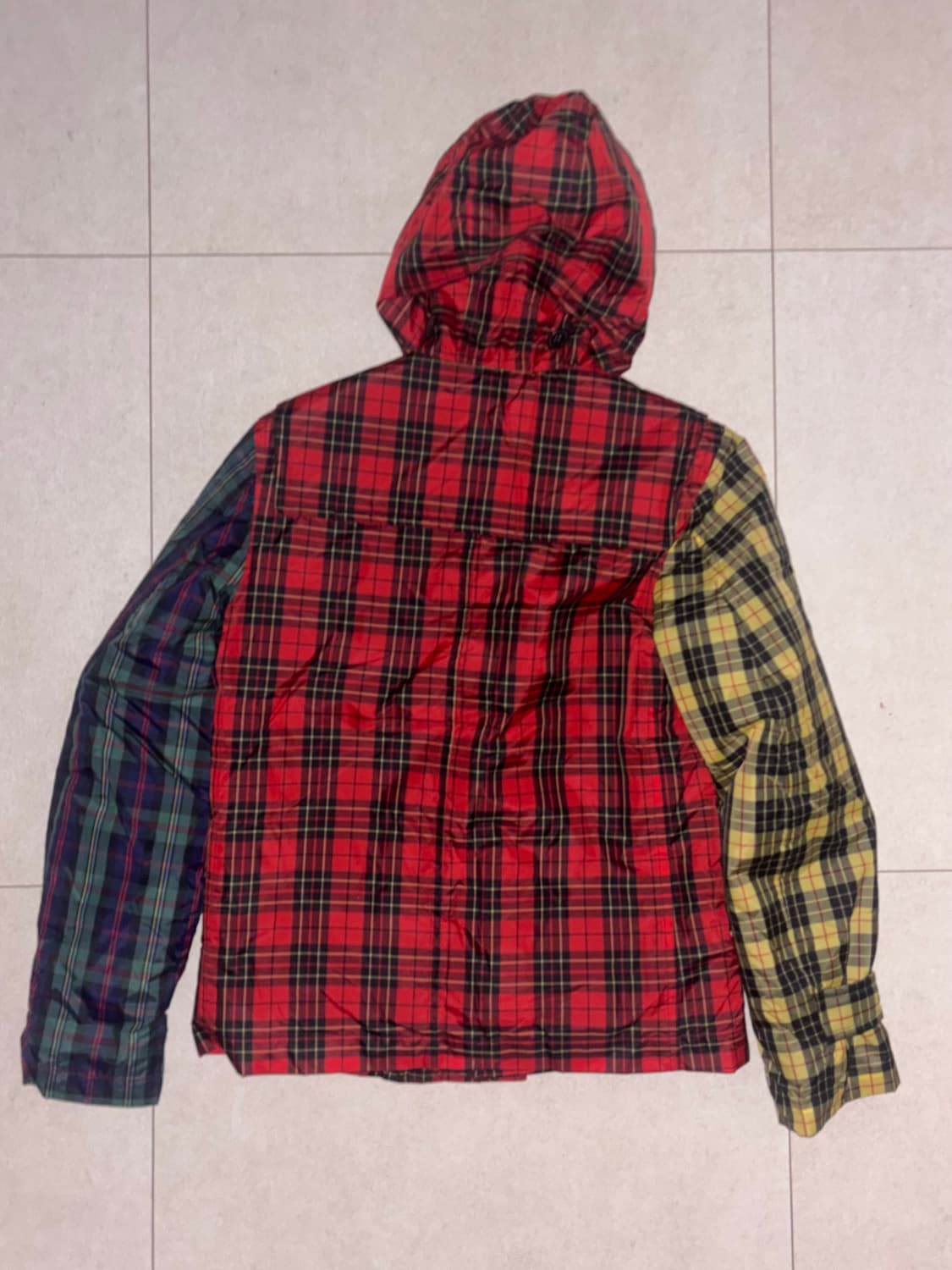 꼼데가르송 셔츠 멀티 체크 패딩 상품이미지2