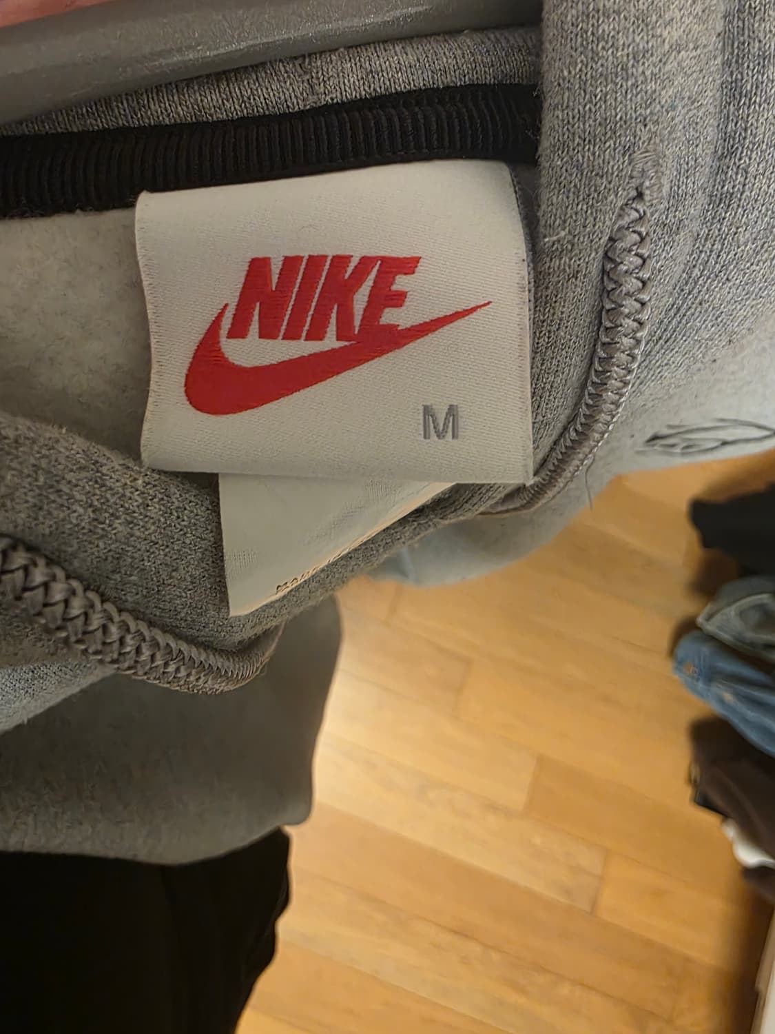 나이키 스투시 회색 후드티 M사이즈 상품이미지8
