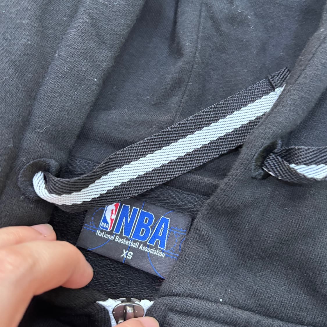 XS NBA 여성 로고 프린팅 후드 집업 자켓 0611E 상품이미지3