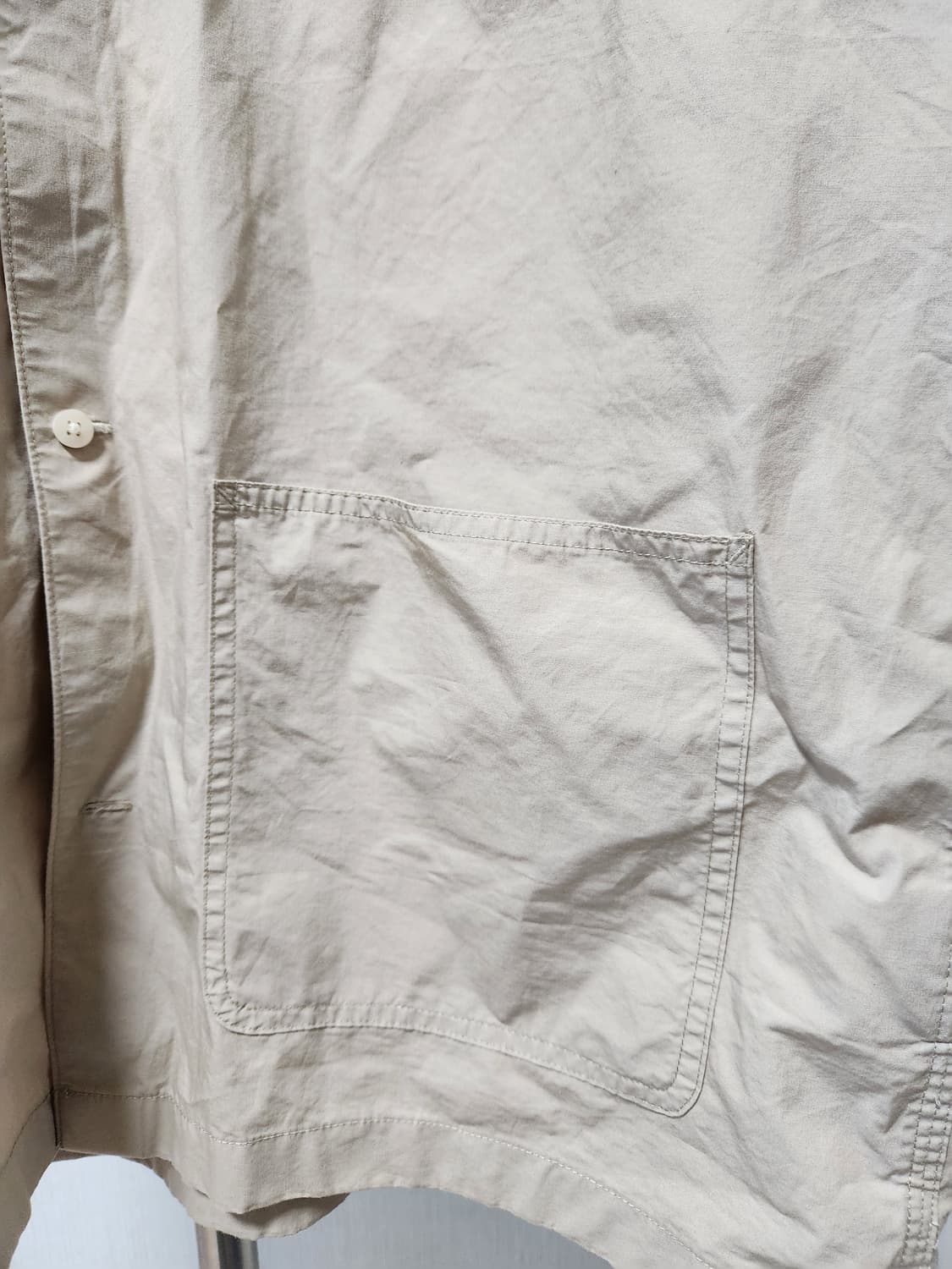 칼하트 베이지 반팔 워크셔츠 L(105) 상품이미지4