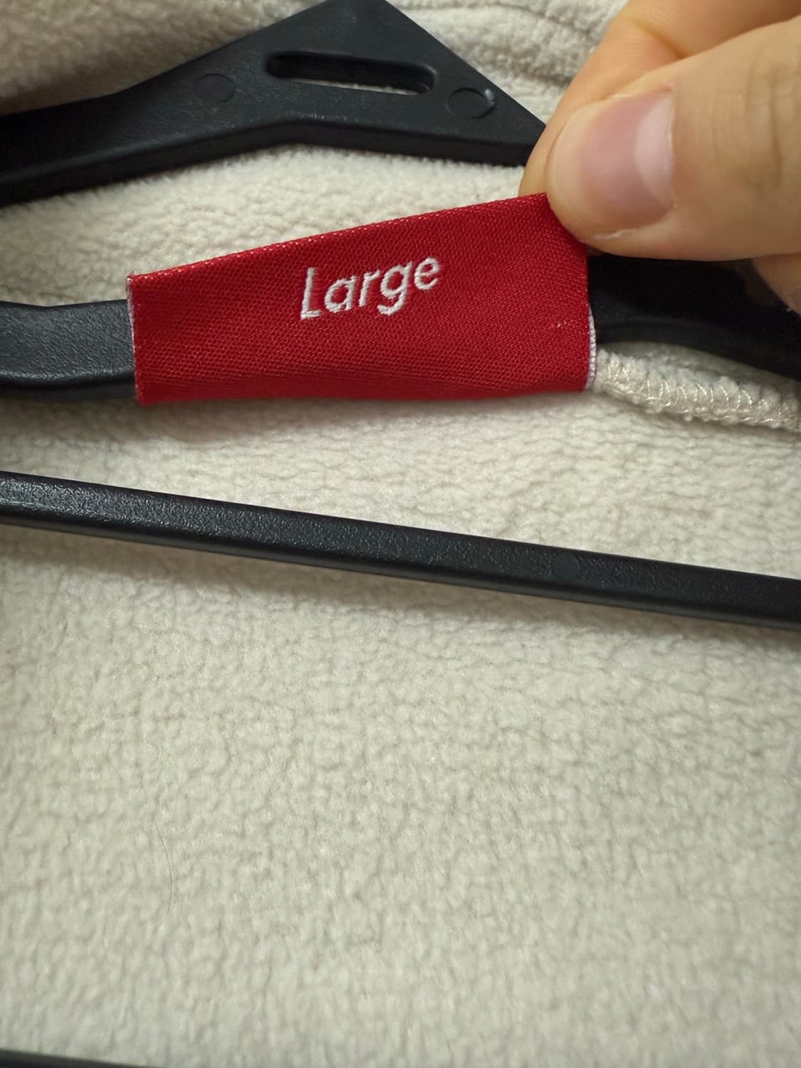 슈프림 폴리텍 아이보리 후리스 상품이미지7