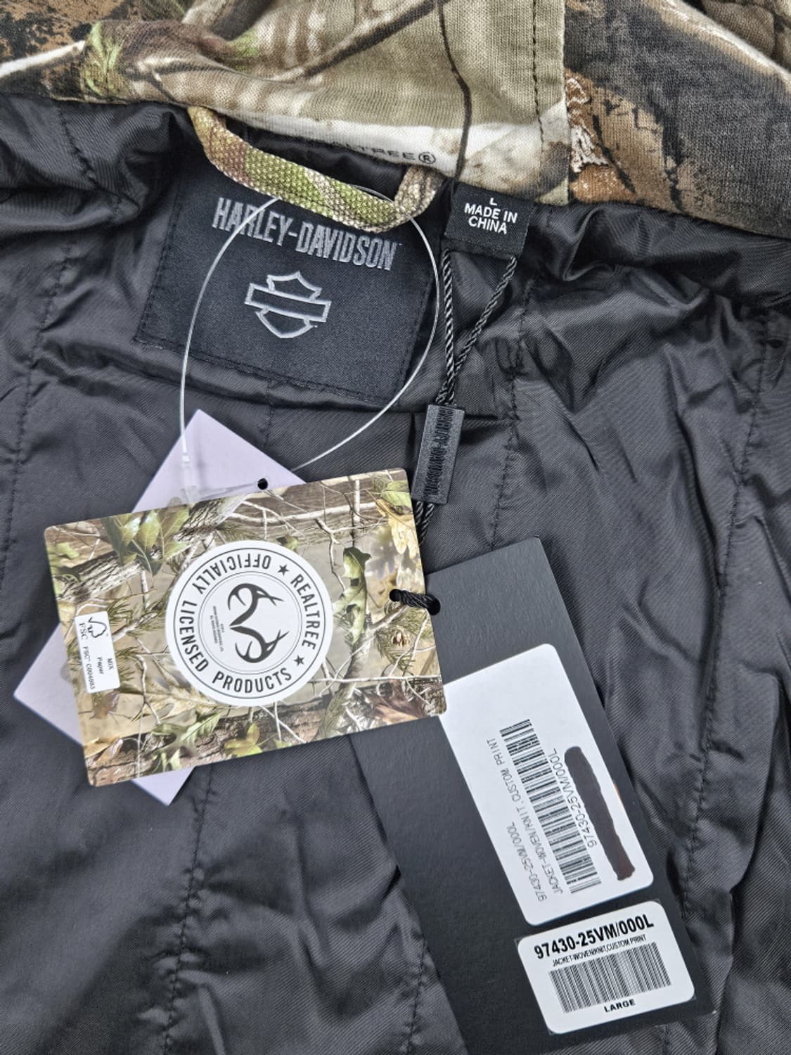 할리데이비슨 X 리얼트리 APG 캔버스 워크 자켓 ( L )/ 10489 상품이미지7