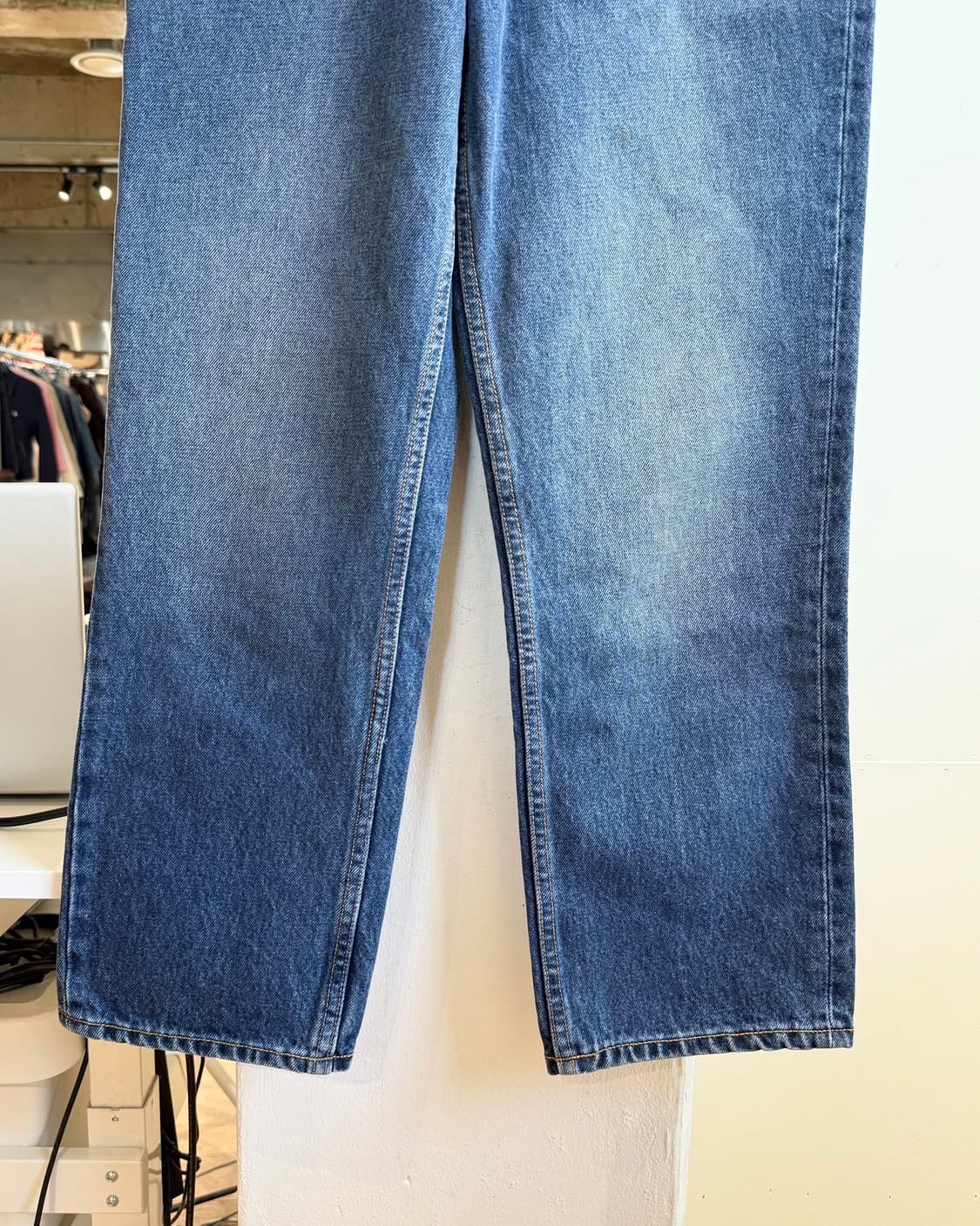 가니 데님 스트레이트 팬츠  상품이미지3