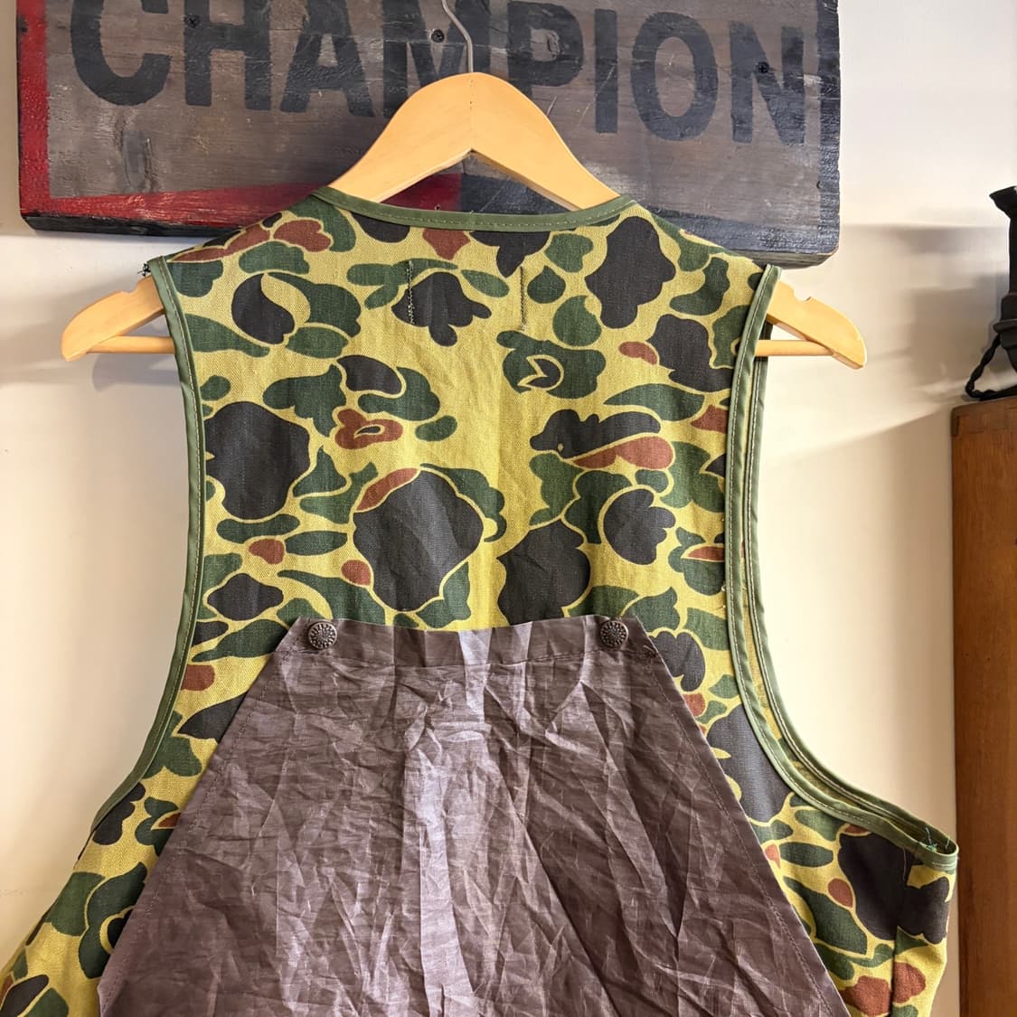 Vintage Duck Camo Hunting Vest 상품이미지7
