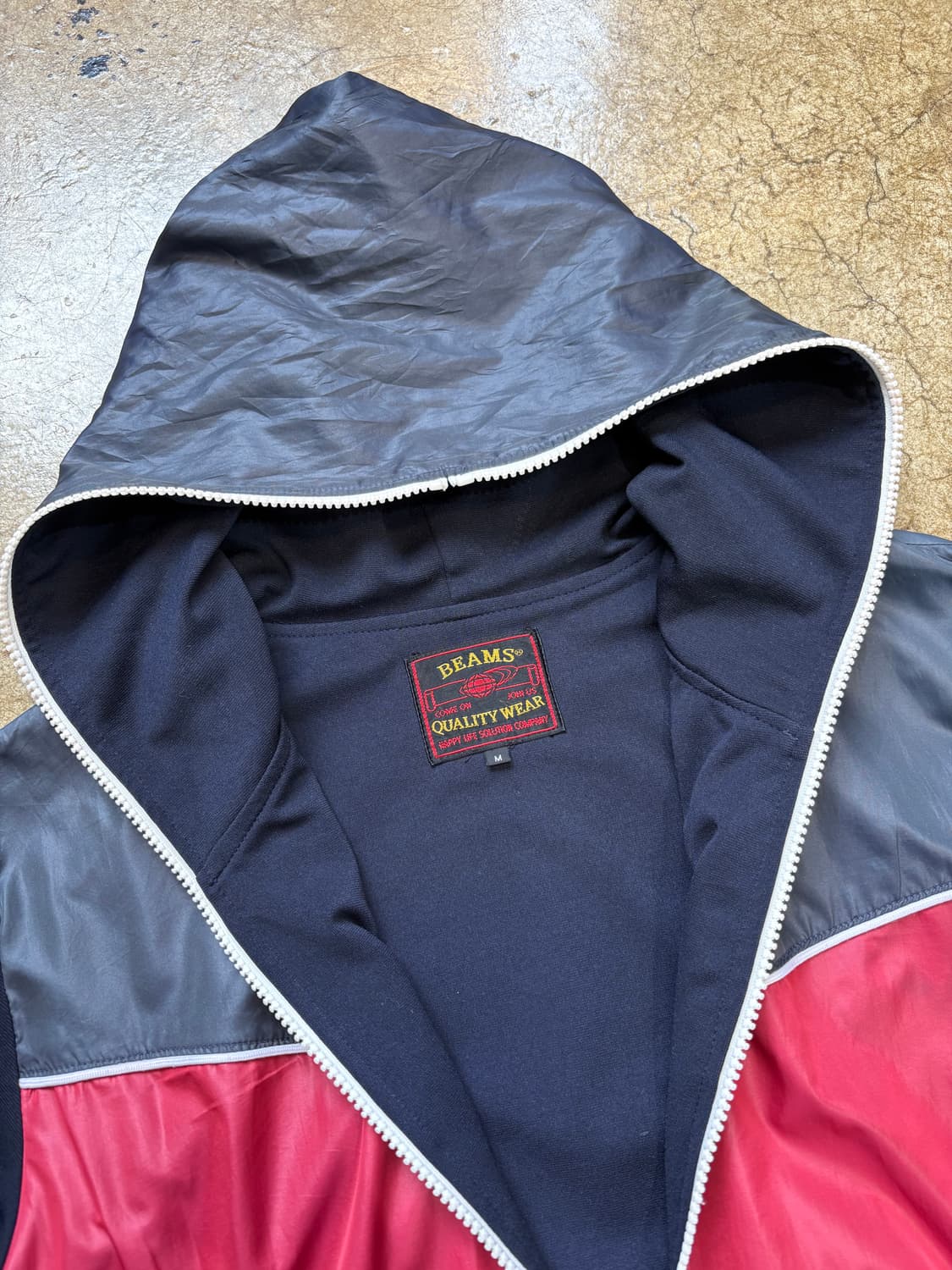 빔즈 BEAMS 풀 집업 후드 자켓 상품이미지4