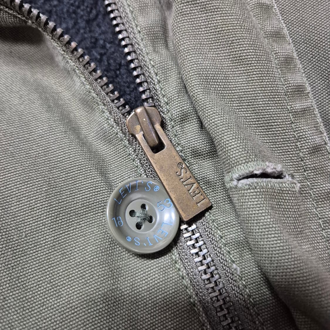 [희귀템🔥] 리바이스 후드 필드 밀리터리 야상 자켓 상품이미지8