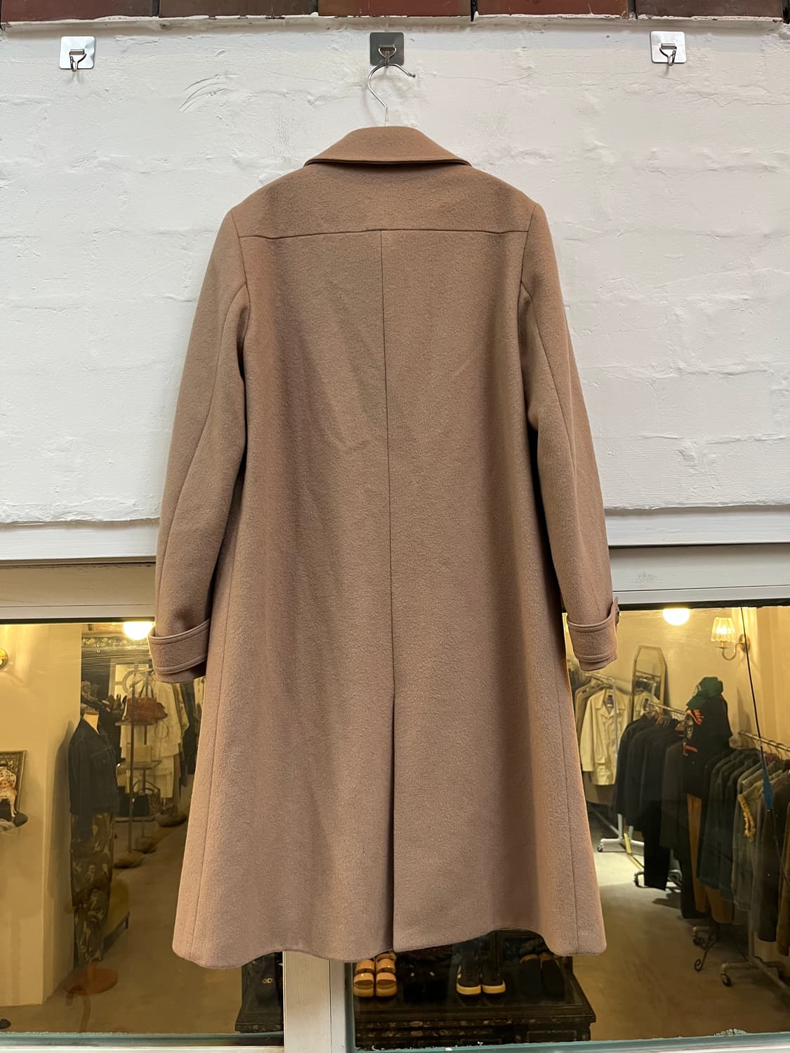 APC 베이지 울 코트 Women S 상품이미지8