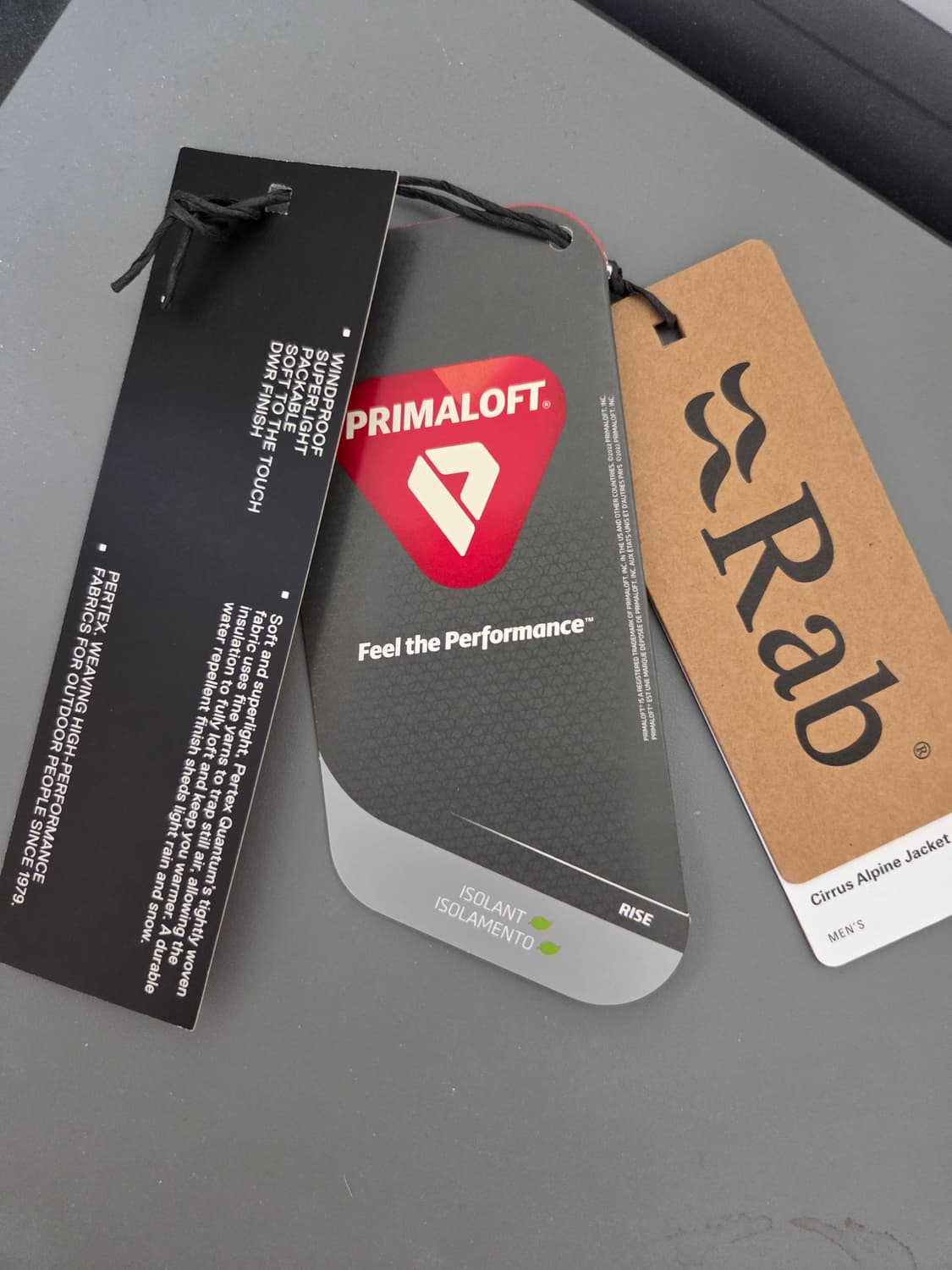 25FW 랩 씨러스 알파인 다운 블랙M 상품이미지5