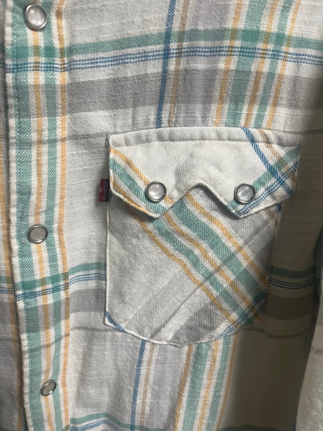 리바이스 셔츠 M 상품이미지4