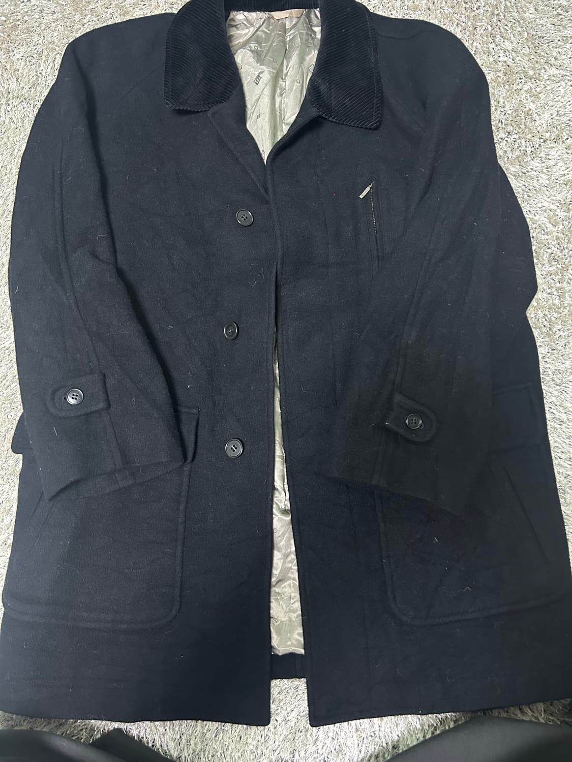 일본판 DOLCIS 카라 코듀로이 코트 사이즈 105~110 상품이미지1