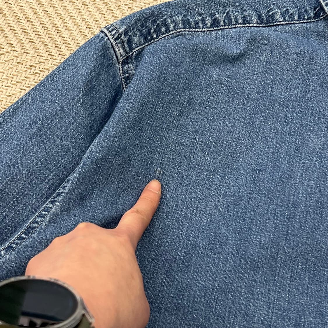 에디바우어 워크 데님셔츠 r3403 상품이미지5