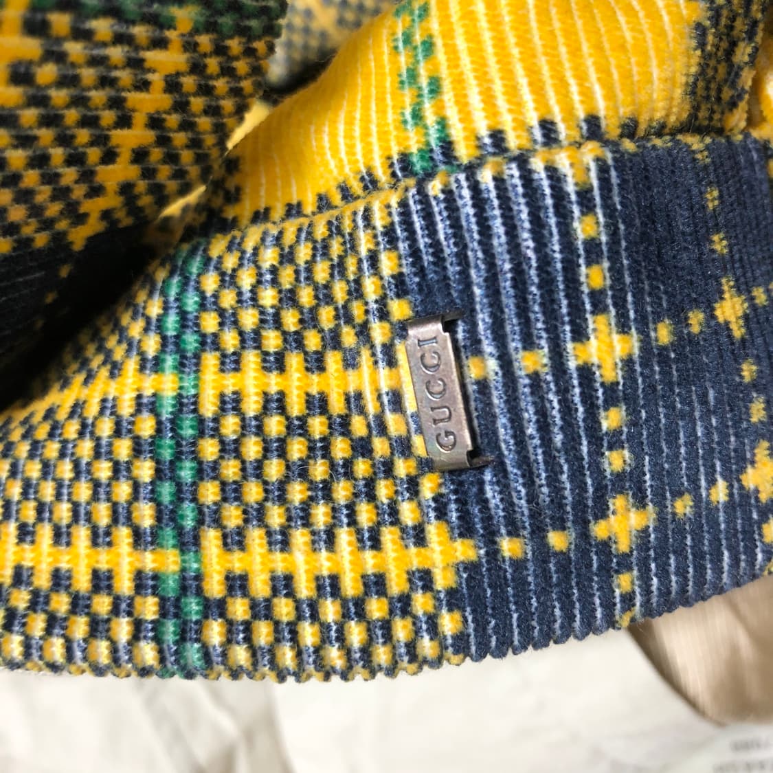 구찌 타탄체크 코듀로이 팬츠 (샘플제품) 상품이미지6