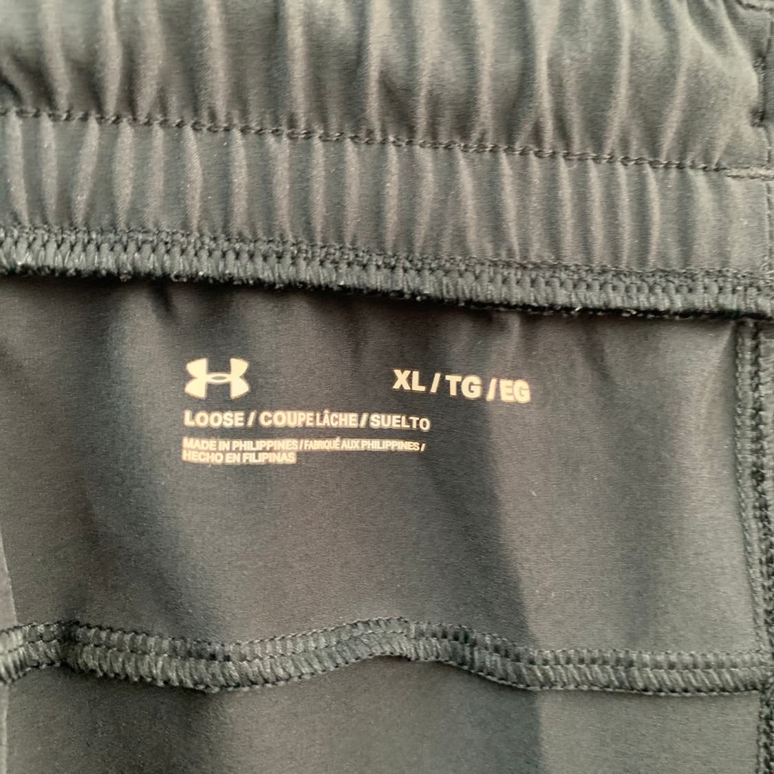 XL 언더아머 페이크 카고 스판 밴딩 쇼츠 트레이닝 반바지 상품이미지5