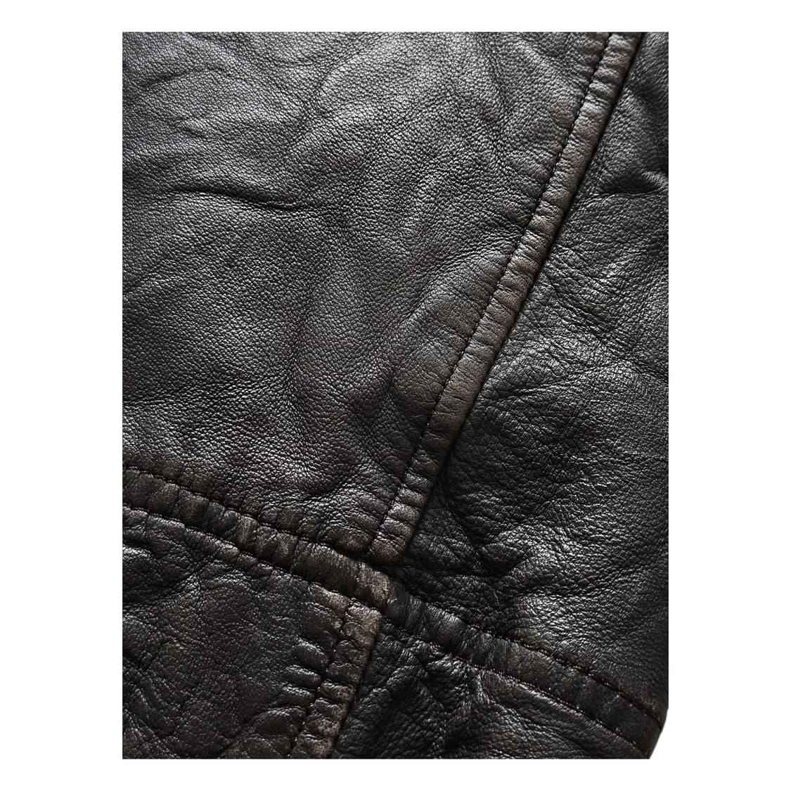 사쥬드크레 항공 라이더 가죽 자켓 상품이미지9