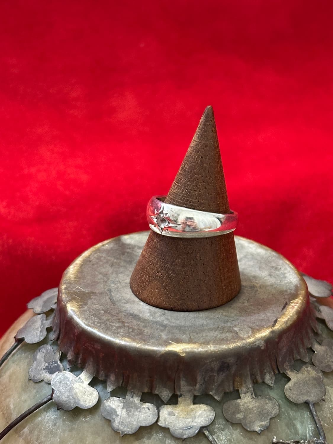 Vintage Cubic 925Silver Ring 상품이미지2