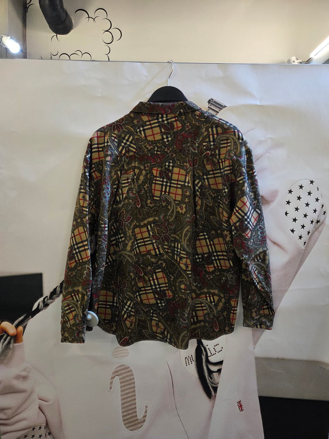 BURBERRY 버버리 노바체크 페이즐리셔츠💯 상품이미지6