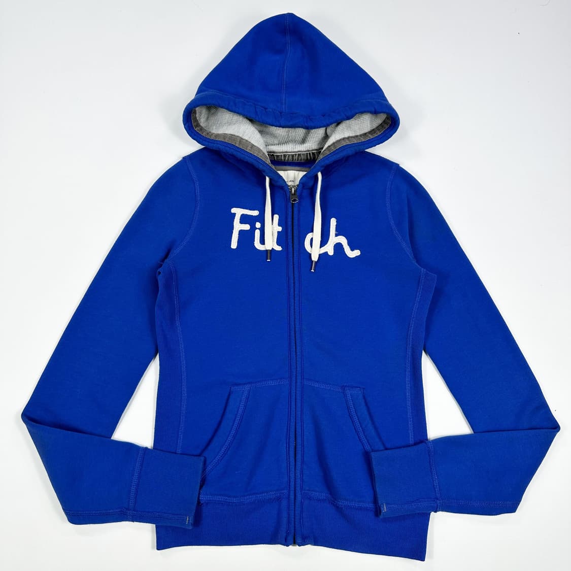 아베크롬비 뉴욕 피치 블루 슬림 후드집업 (S 여성추천) 상품이미지2