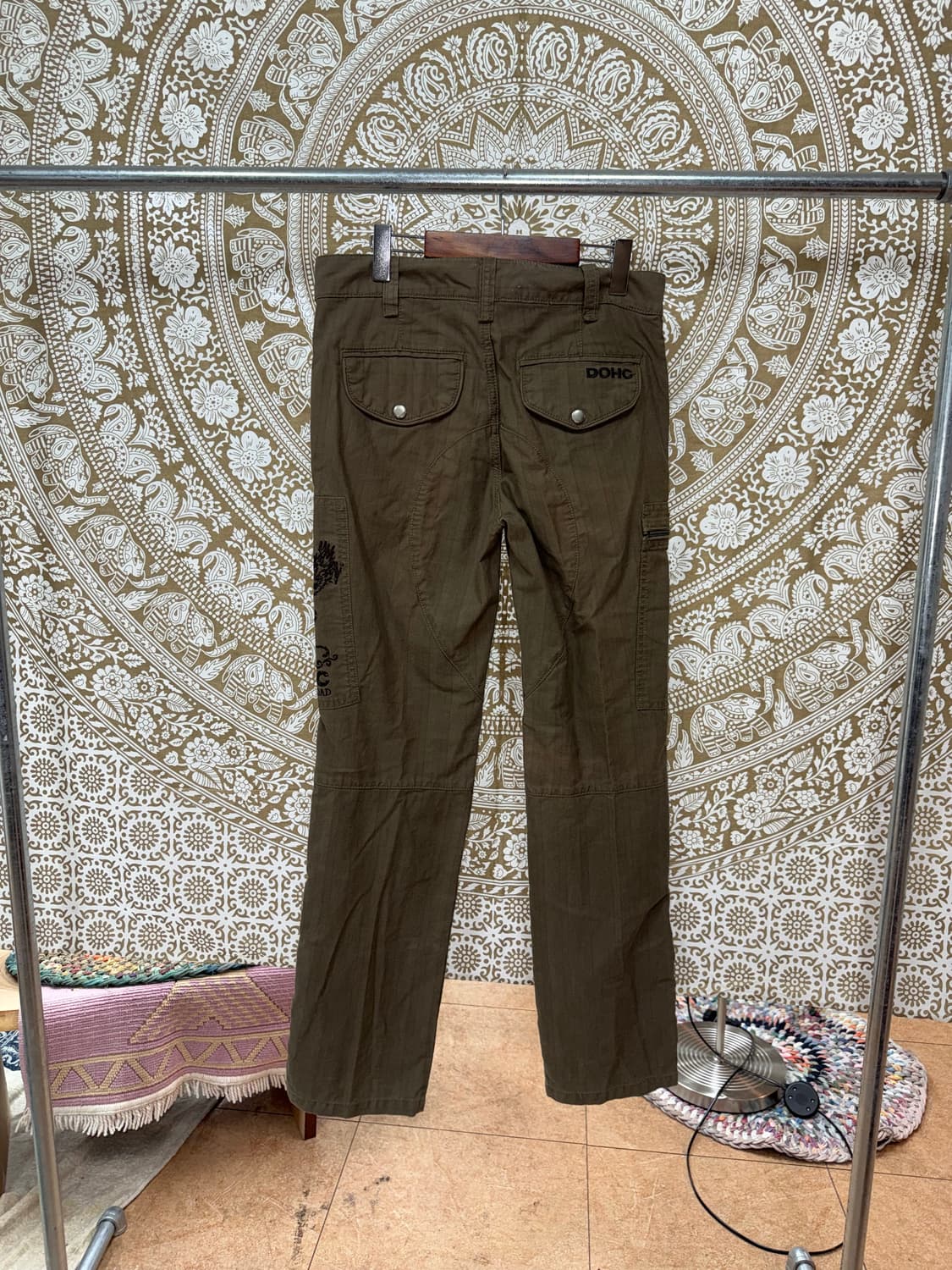 Dohc 빈티지 자수 카고팬츠  상품이미지5