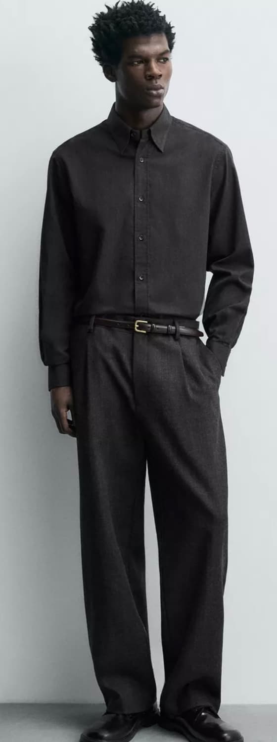 자라 오리진 테일러링 컬렉션 코튼 셔츠 상품이미지3