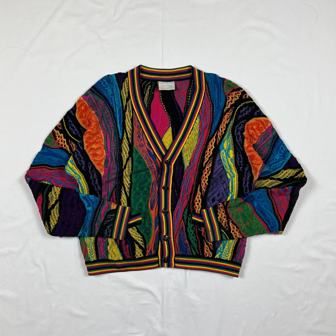 쿠지 쿠기 coogi 케이블 니트 스웨터 가디건 상품이미지1