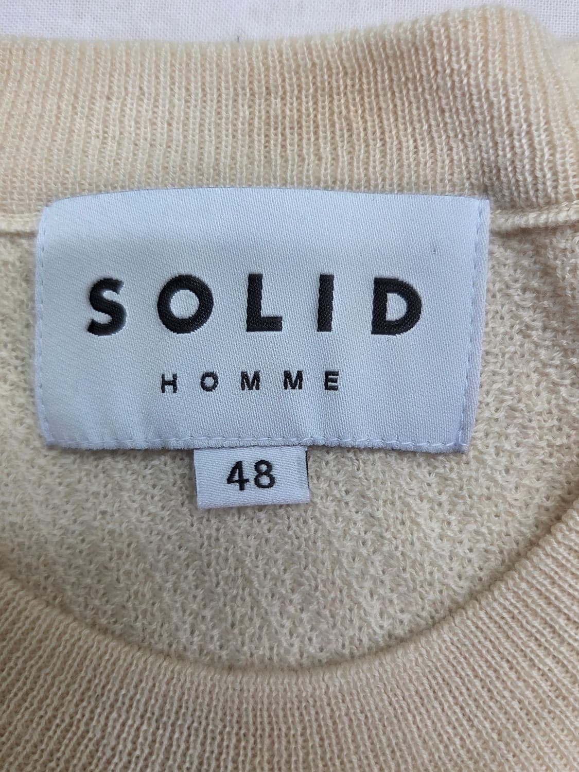 솔리드옴므 니트 48 상품이미지3