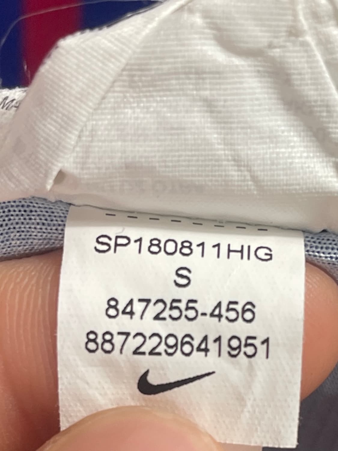 17-18 나이키 바르셀로나 메시 홈 유니폼 레플리카 티 (on.438) 상품이미지10