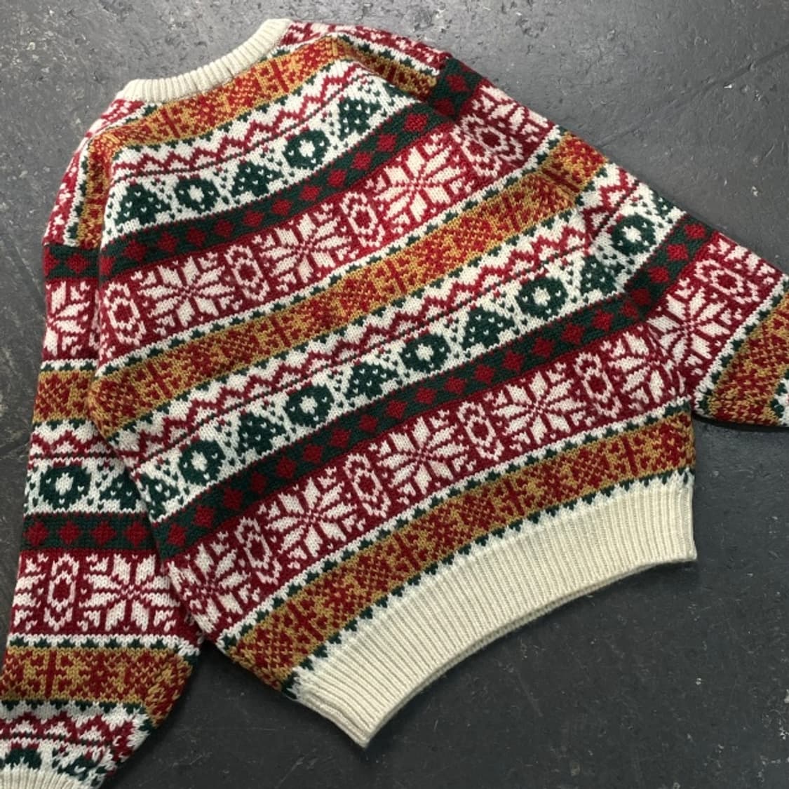 100 빈티지 노르딕 크리스마스 니트 상품이미지5
