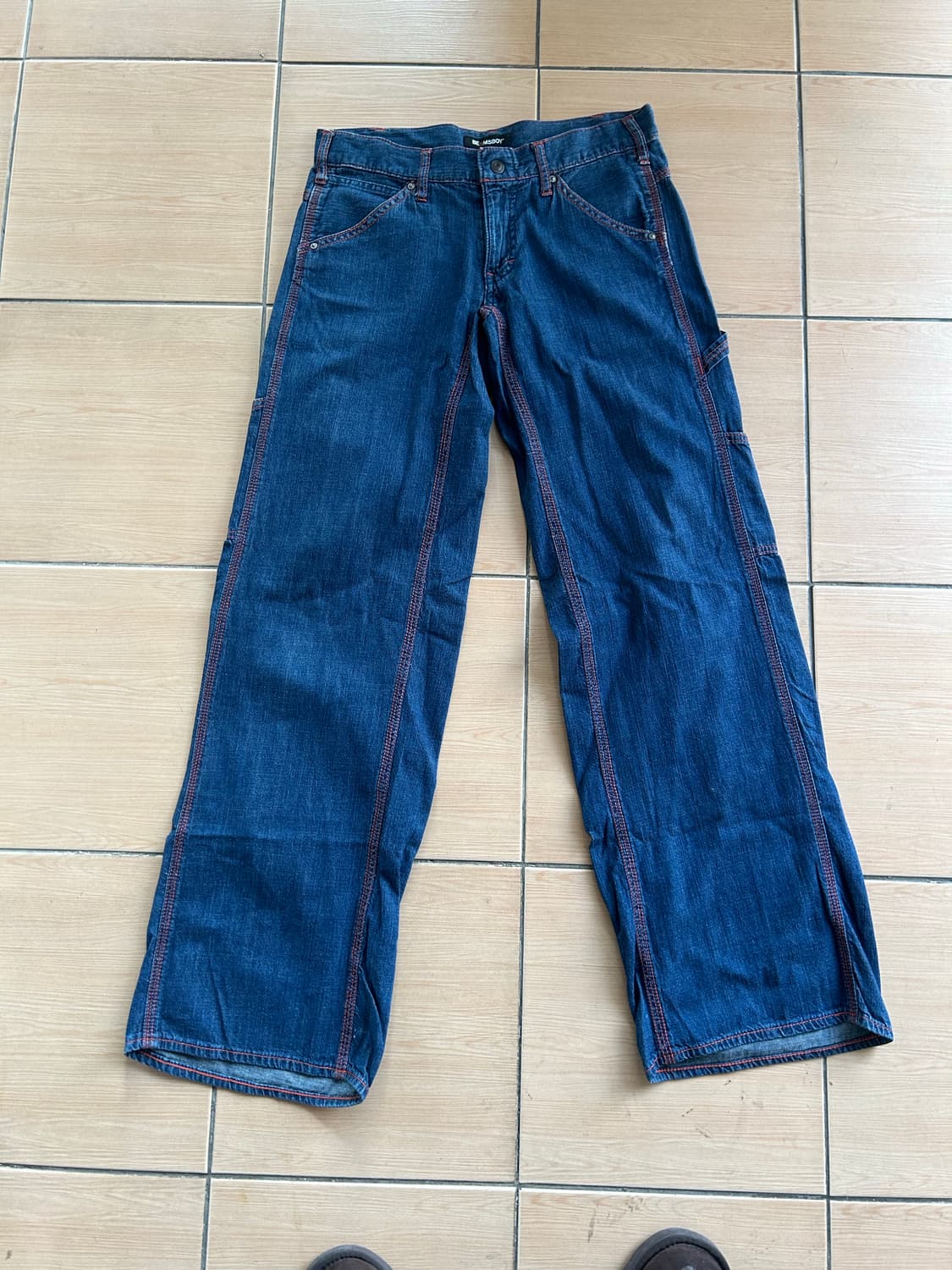 빔즈보이 데님워크팬츠 상품이미지1