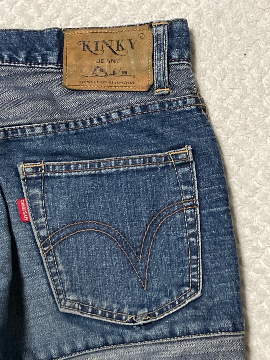 (여성) HYSTERIC GLAMOUR 히스테릭 글래머 플레어 핏 킨키진 상품이미지7