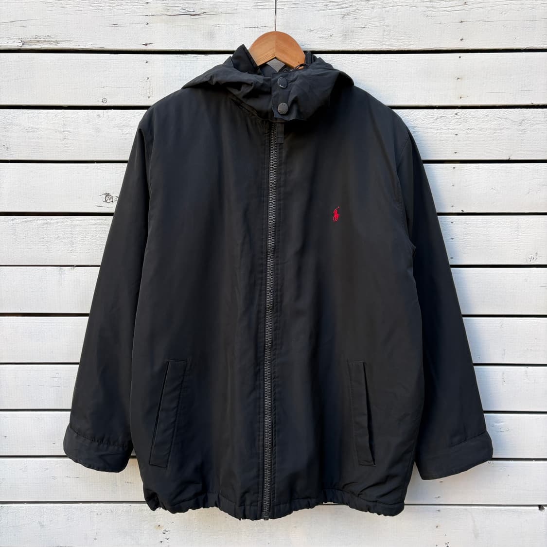 Polo 폴로 나일론 플리스 후드 자켓 상품이미지1