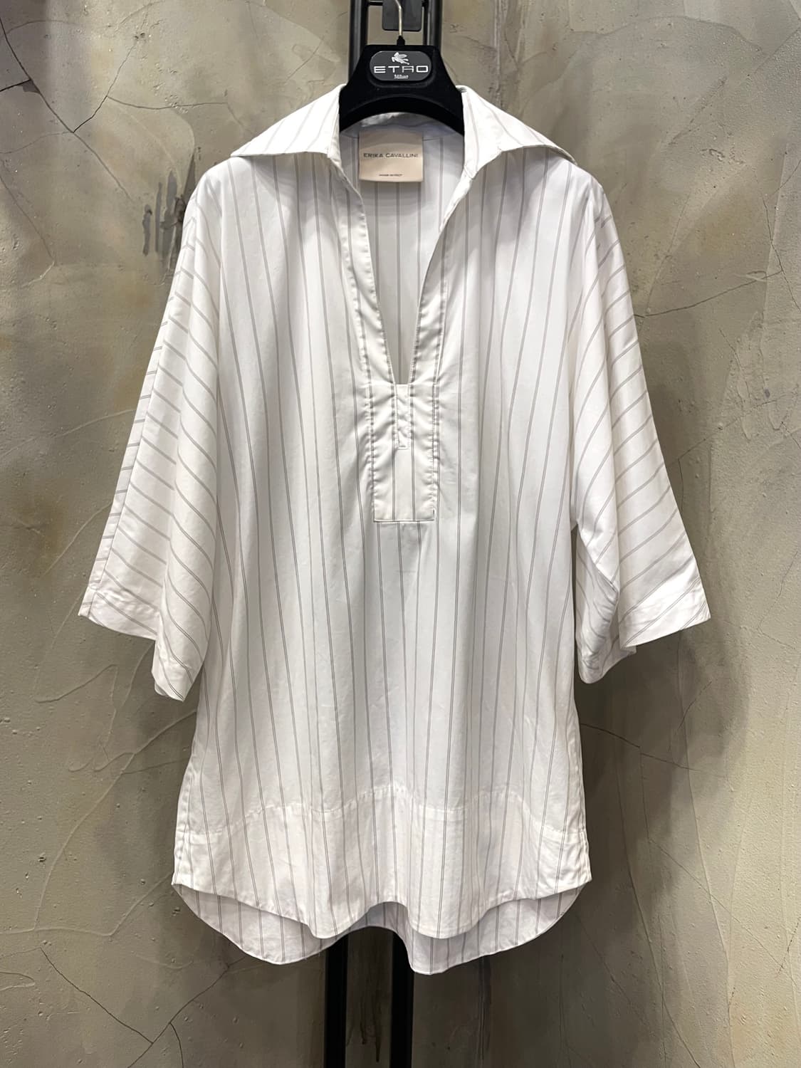 Erika Cavallini 에리카 카발리니 롱 블라우스 셔츠 66~77 상품이미지5