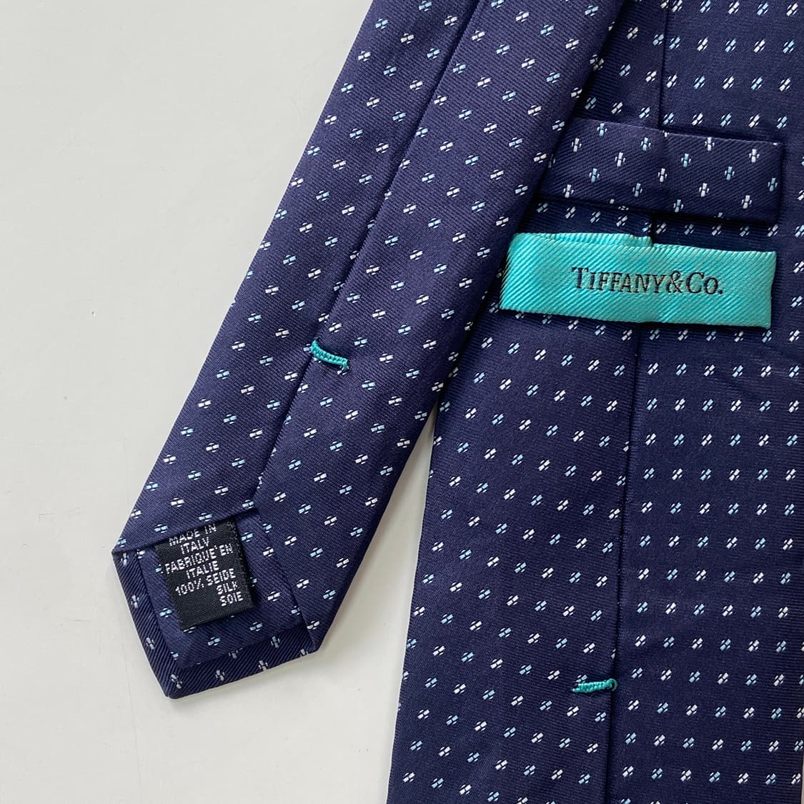 티파니앤코(tiffany&Co) 명품 정품 넥타이 8.4cm 상품이미지6
