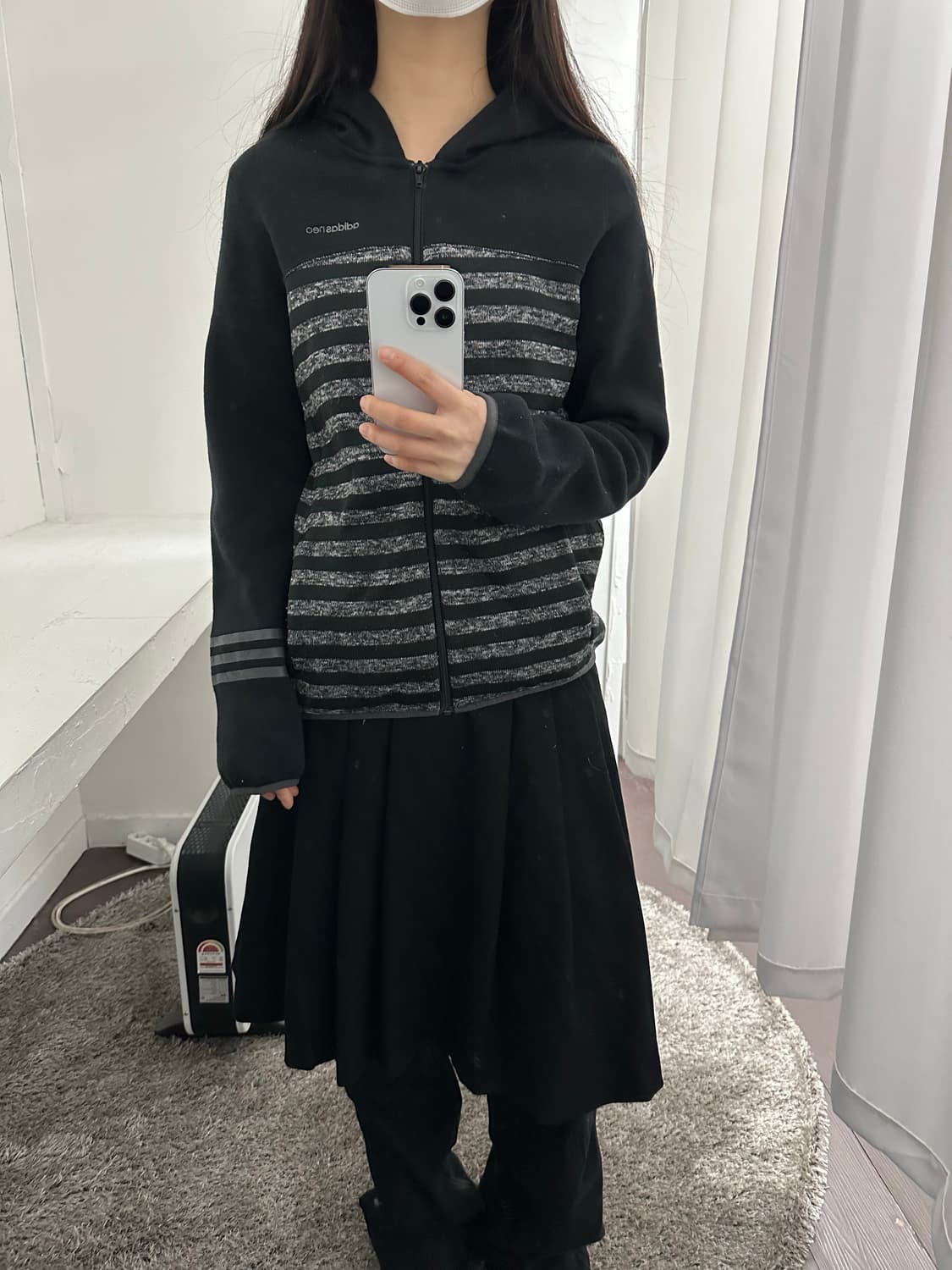 adidas neo line hood zipup 상품이미지2