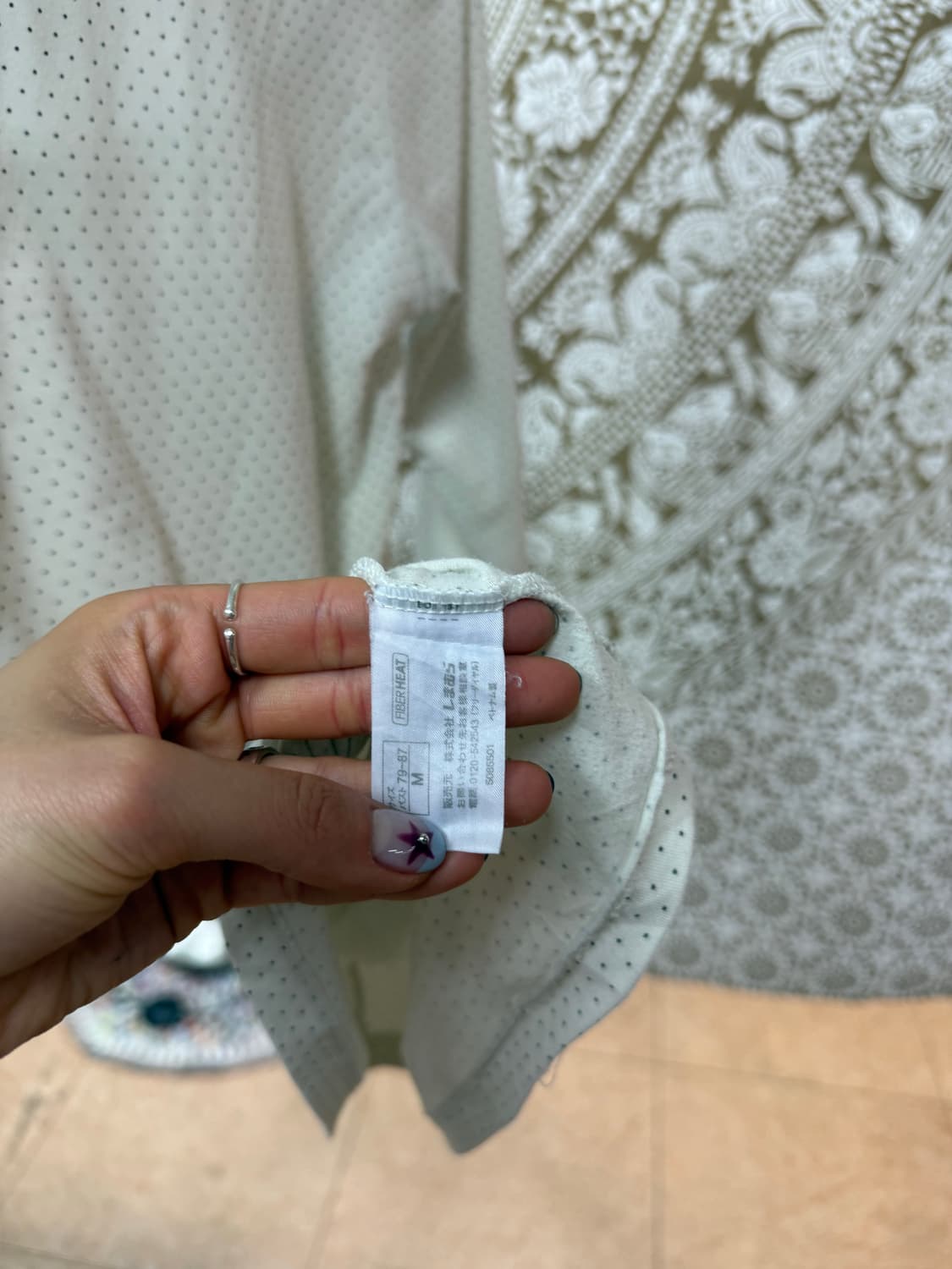 빈티지 여성 도트 롱슬리브 긴팔 티 (Z1155) 상품이미지4