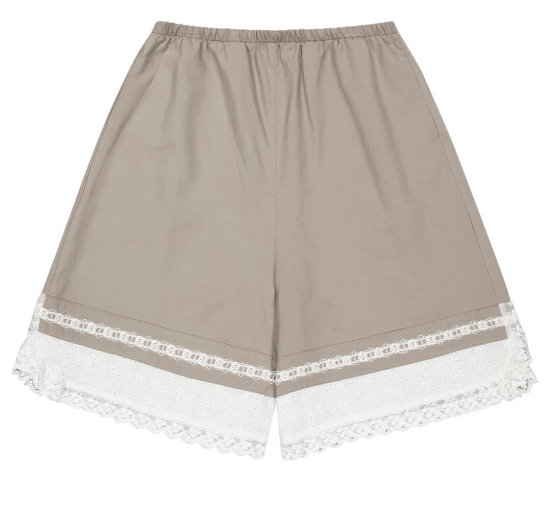 코이세이오 레이스 쇼츠 코코아 2사이즈 상품이미지1