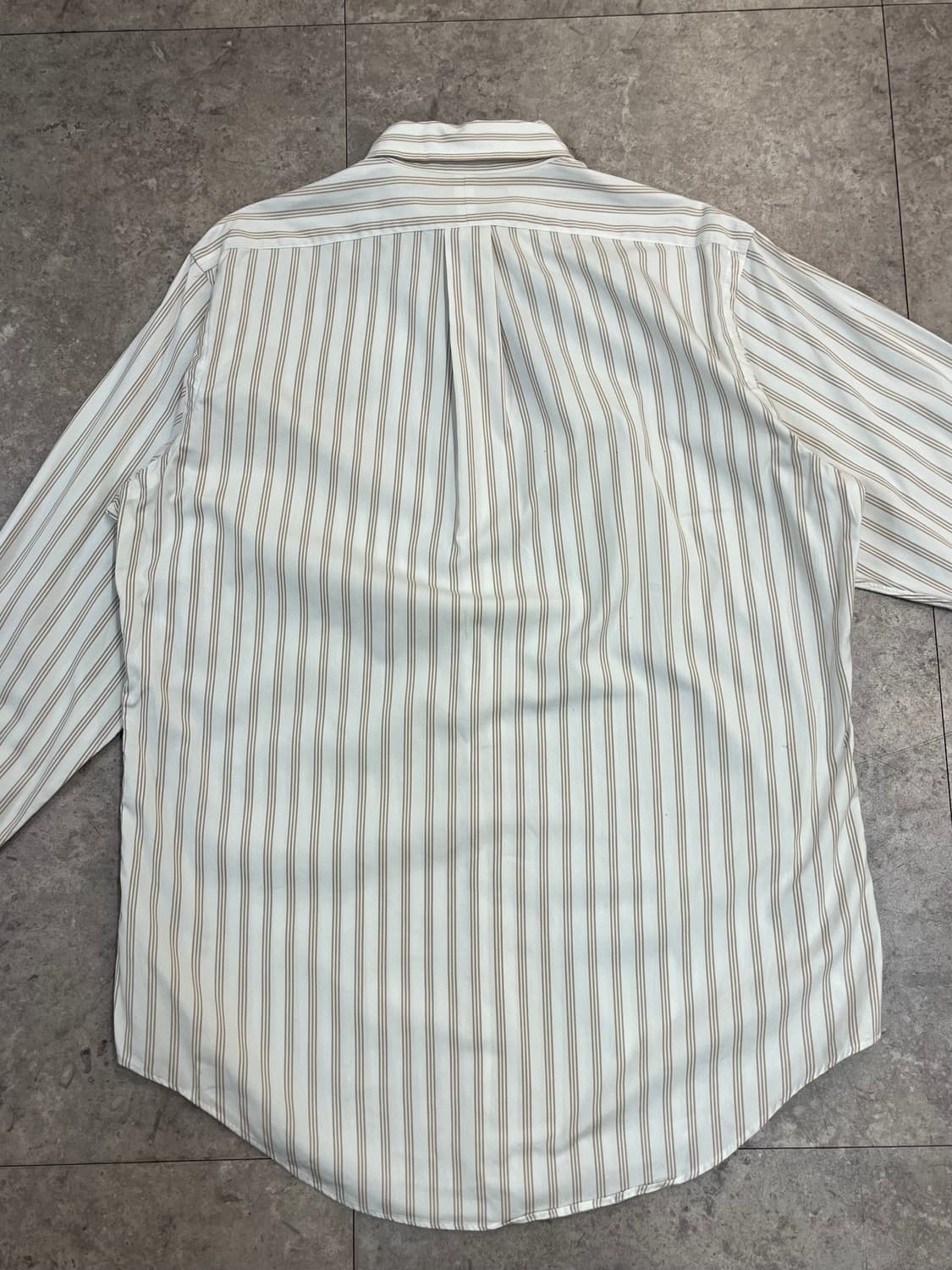 폴로 랄프로렌 스트라이프 셔츠 베이지 #csz2663 상품이미지6