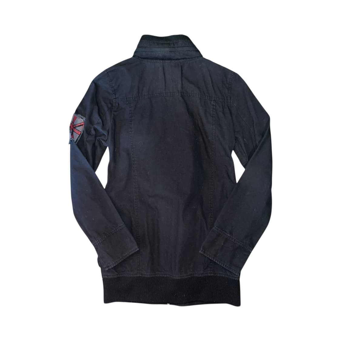 SKY BOMBER 스카이봄버 스터드 패치 자켓 y2k갸루펑크 상품이미지4