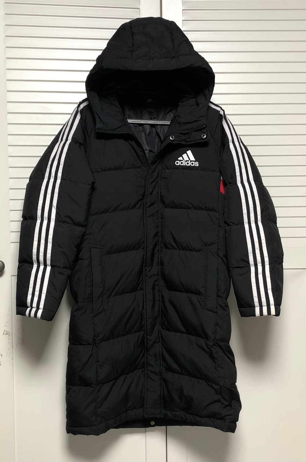 아디다스 삼선 롱패딩 깔끔 자켓 패딩 상품이미지1