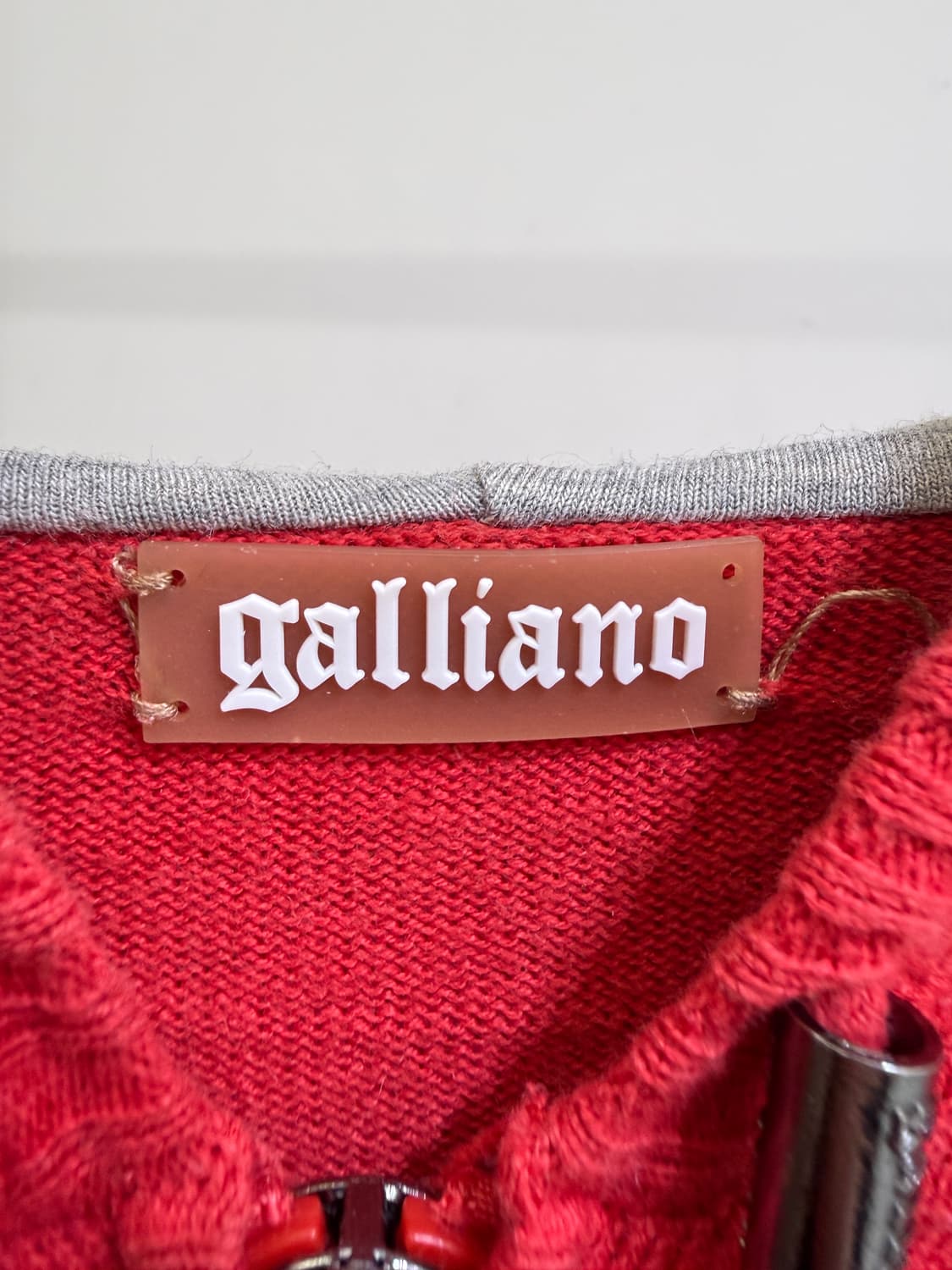 GALLIANO 코튼 후드 집업  상품이미지5