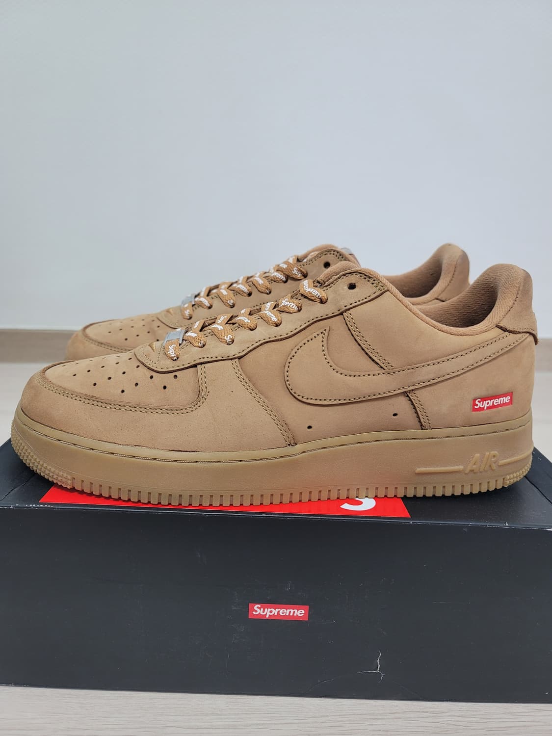 [290] <상태최상> 나이키x슈프림 된장 에어포스 상품이미지3