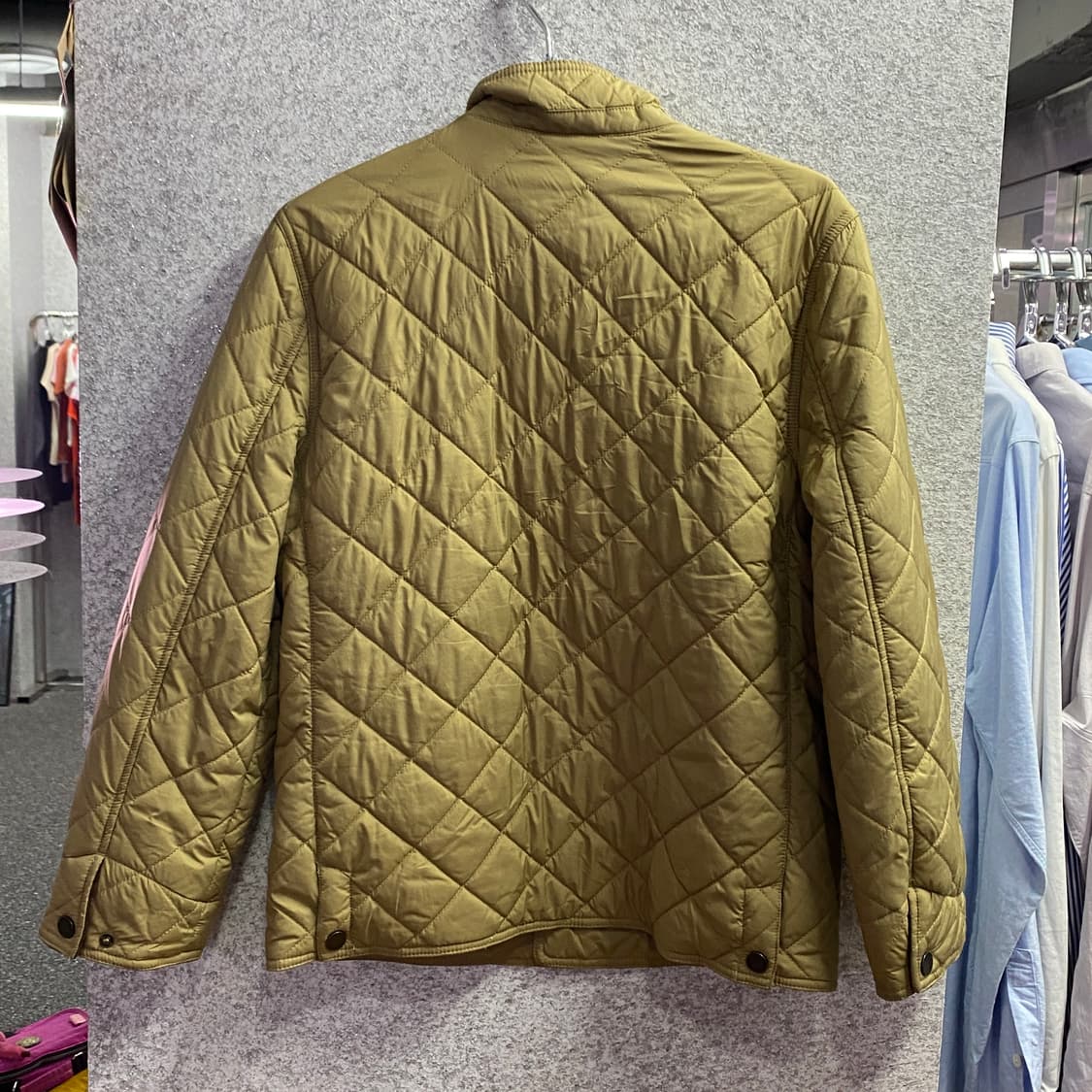 폴로 랄프로렌 베이지 퀄팅 경량패딩 b3377 상품이미지4