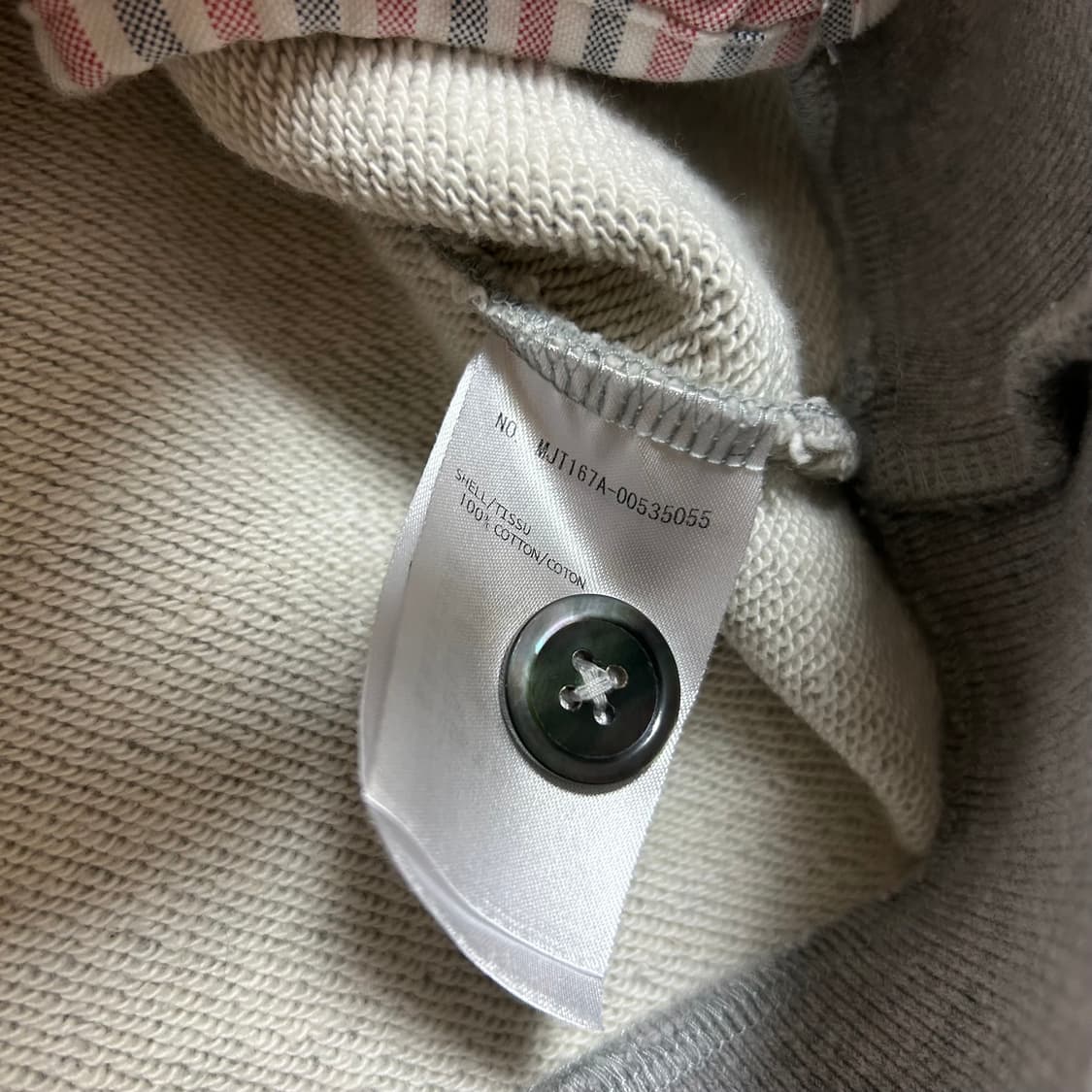 톰브라운 정품 사선완장 코튼 가디건 3 상품이미지10