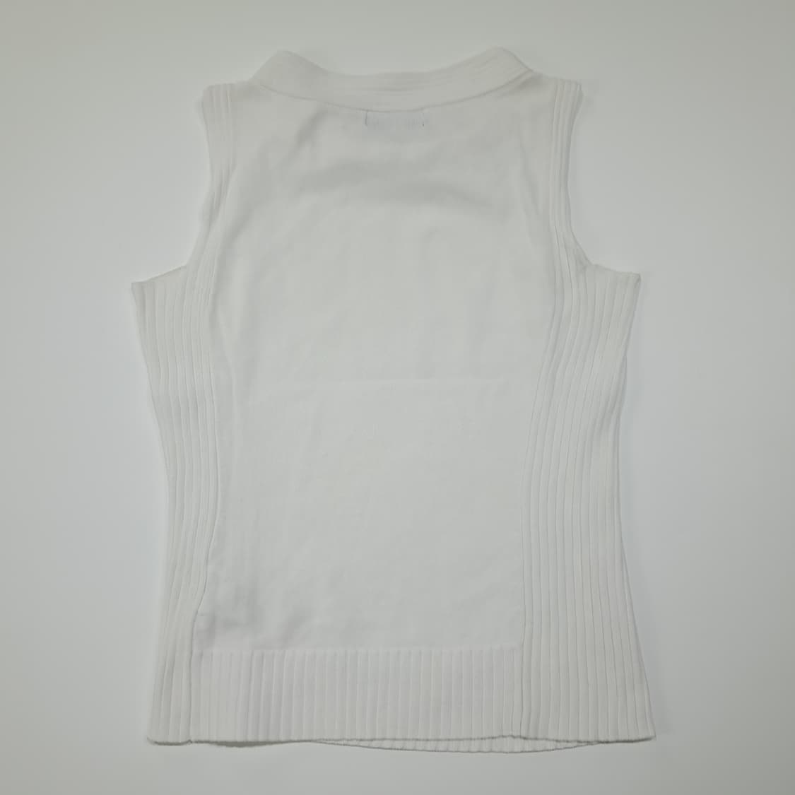 CL862 S 버버리 00s 블루라벨 하이넥 슬리브리스 니트 탑 상품이미지8