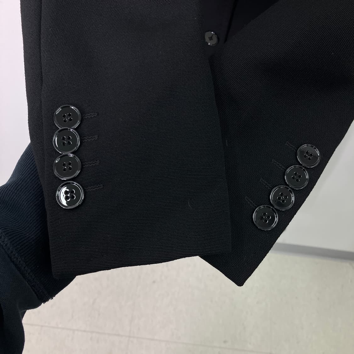 돌체앤가바나 블랙 테일러드 롱코트 36 상품이미지9